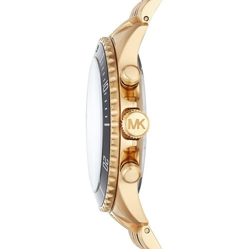 Michael Kors Men's Bayville Gold/Black Chronograph Watch - MK8726 - Image 2
